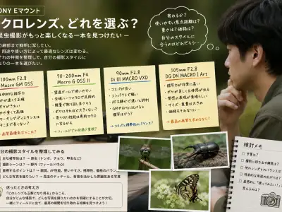 虫撮りレンズの話